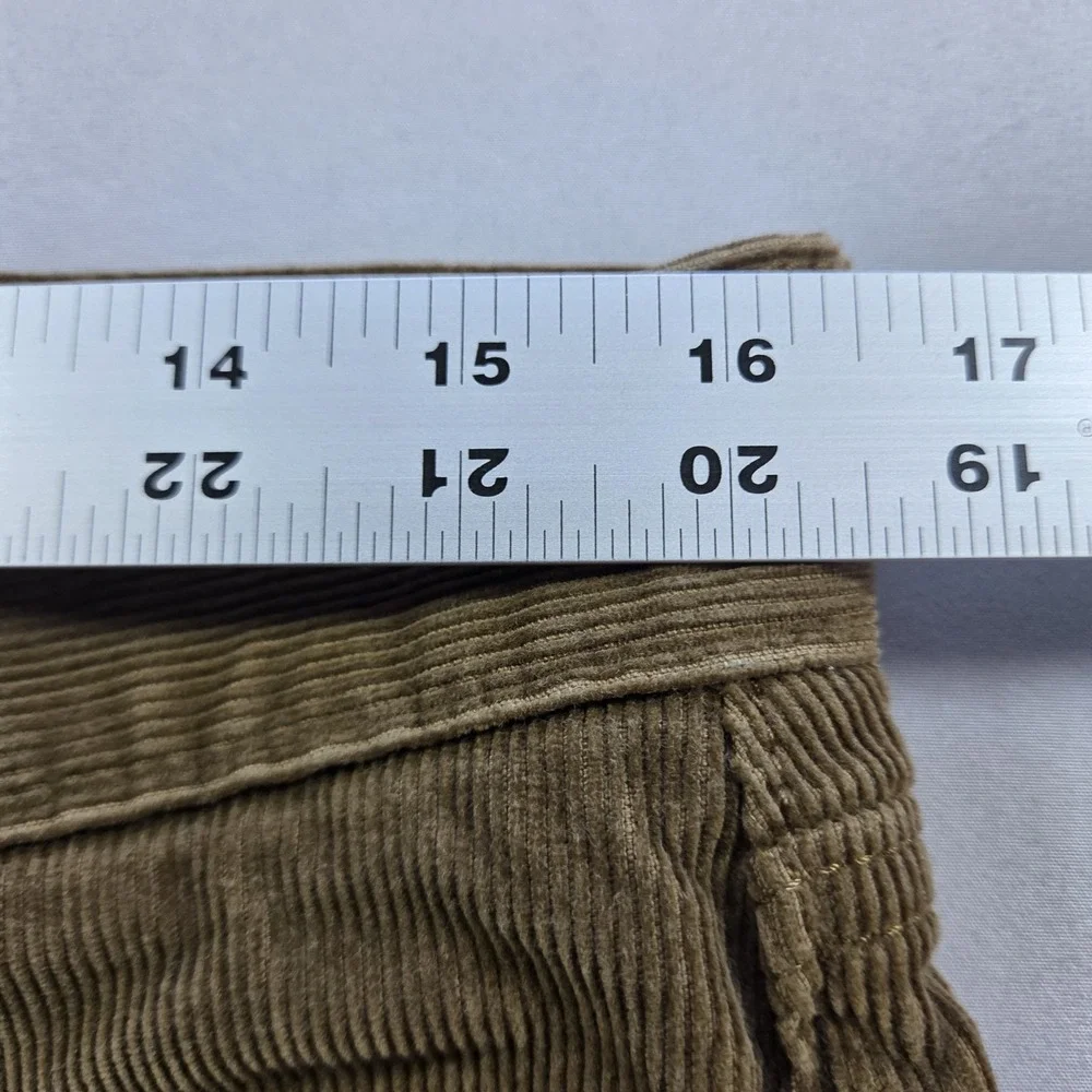 Banana Republic Mens Brown Pima Cotton Corduroy Pants Straight Leg 32x32